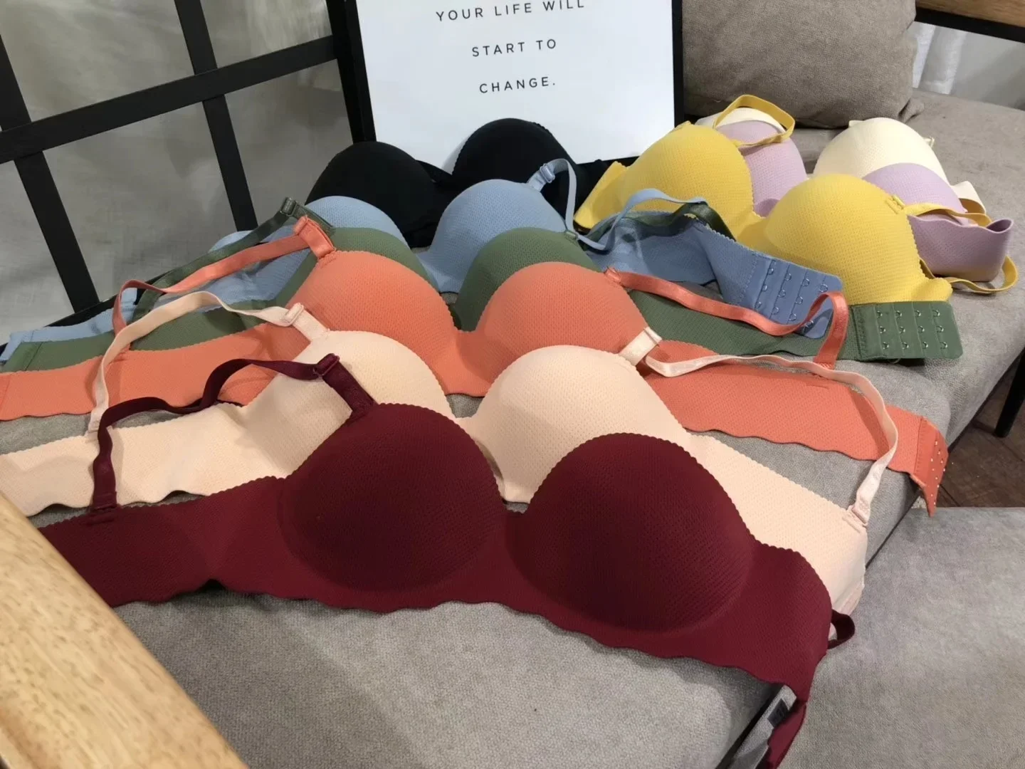 مثير حمالات الصدر الطلاب كبار المدرسة مريحة شعبية النساء اللاسلكية لينة الإناث الملابس الداخلية سلس حمالات الصدر الأزياء الصدرية