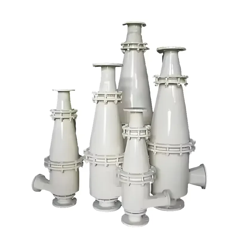 From China Supplier Industrial Mineral Separator Desander for Ore Mining Condition New High-Alumina Ceramic Lining
