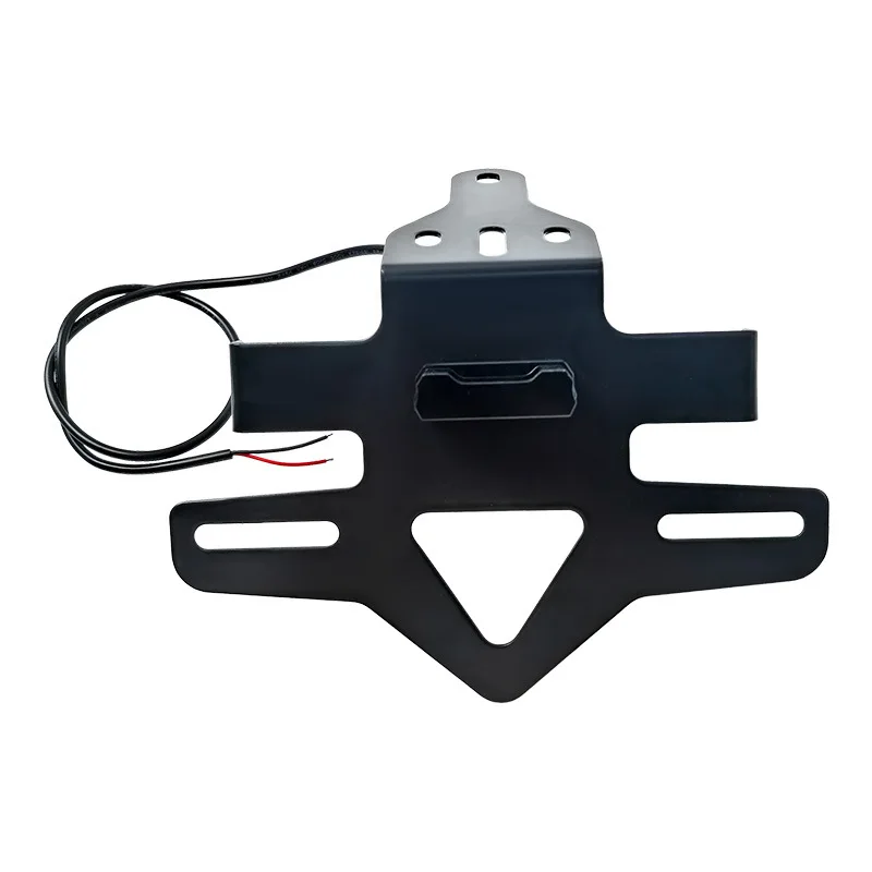 Short Tail License Plate Holder Compatible with CFMOTO 450SR 675SR Kaiyue 450RR Qianjiang Sai 600RS Modified Rear Fender