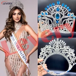 2024 Levery New Crown of Miss Supranational Hair Jewelry  Wedding Bridal Headpiece Accessories