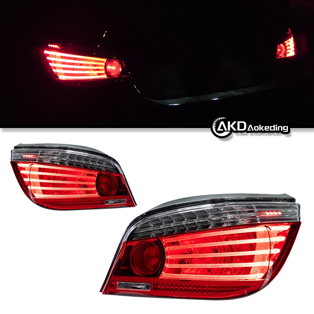Auto Tail light Parts For BMW E60 2003-2009 523i 525i 530i latest Styling Brake reversing Signal Lamp Car Accesorios Modified