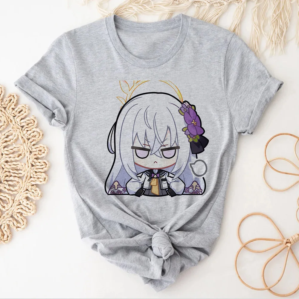 

Blue Archive top women anime t shirt female funny clothes