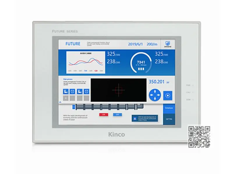 F104E-CAN 10.4-inch Resolution 1024*768 Cortex-A9 Industrial CPU Kinco HMI Touch Screen New