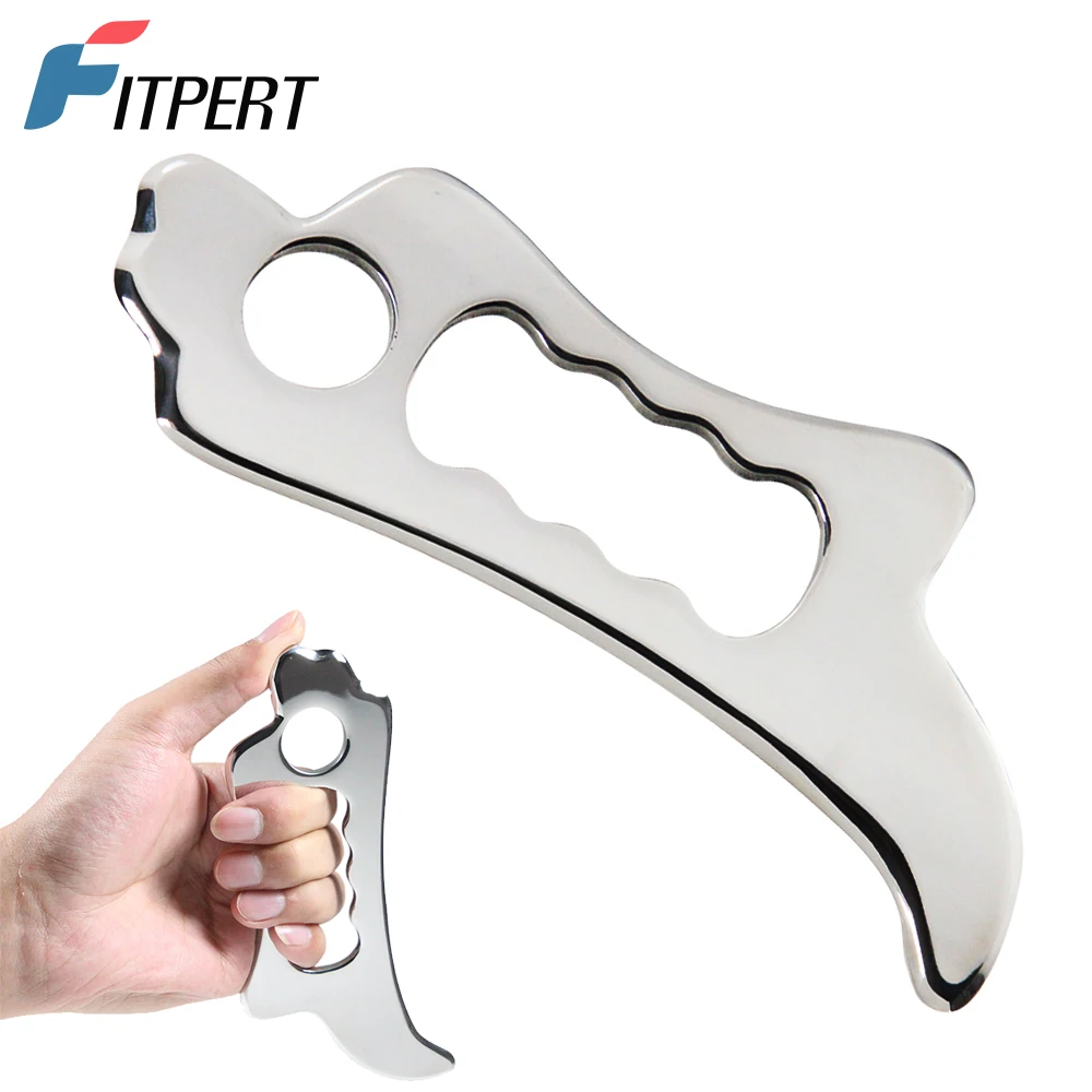 Stainless Steel Gua Sha Scraping Massage Tools, Muscle Scraper, Soft Tissue Mobilization, Physical Therapy for Back, Legs, Arms