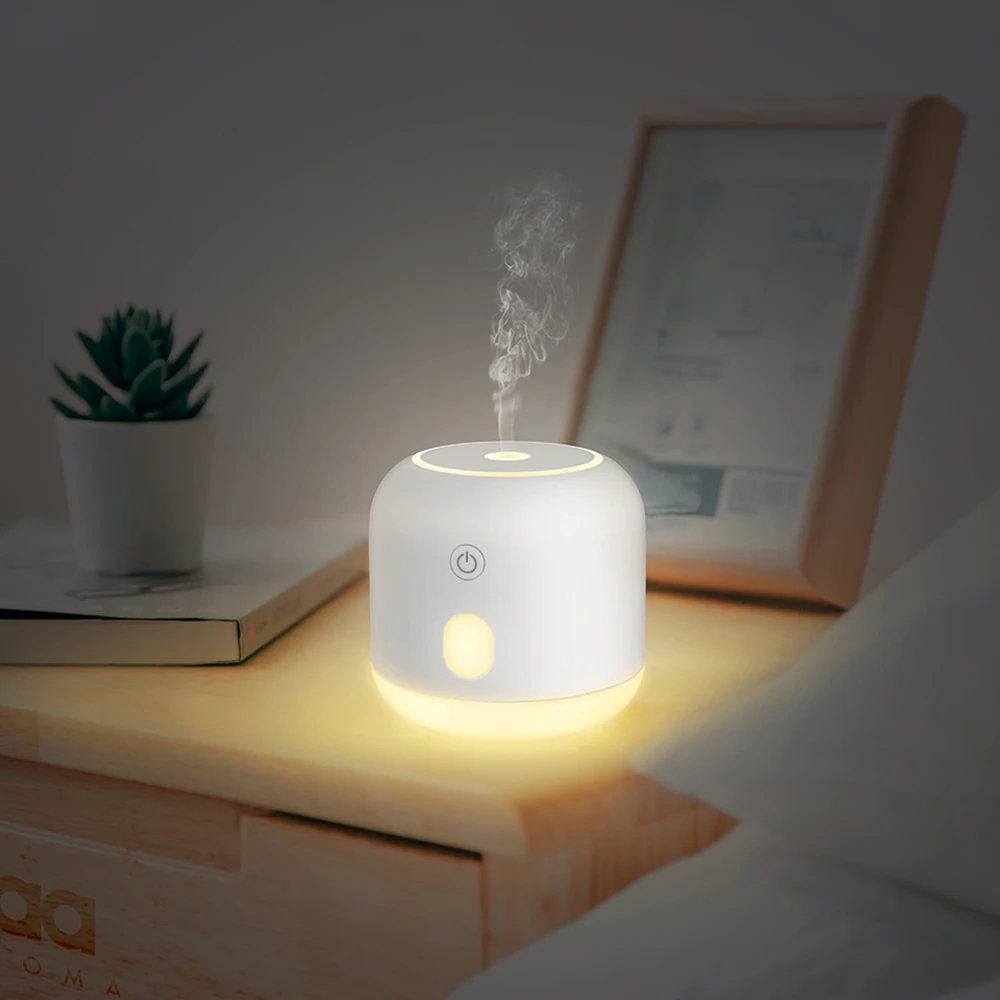 HIINST Mini Type-C Rechargeable Home Aroma Diffuser Scent Machine Ultrasonic Fragrance Oil Smell Air Freshener Perfume Diffuser