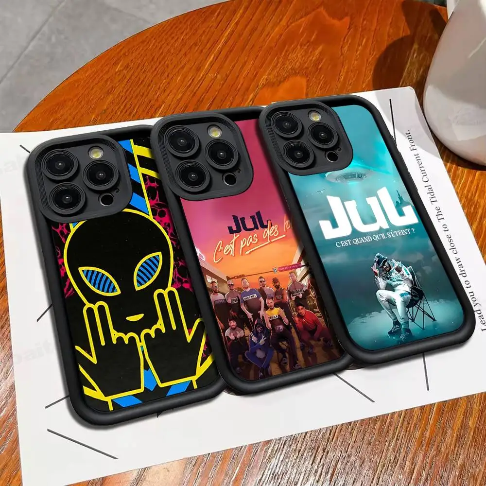 

Rapper J-JuL C'est Pas Des Lol Phone Case For IPhone 17 16 15 13 11 12 14 Pro Max Plus Silicone Cover Shell