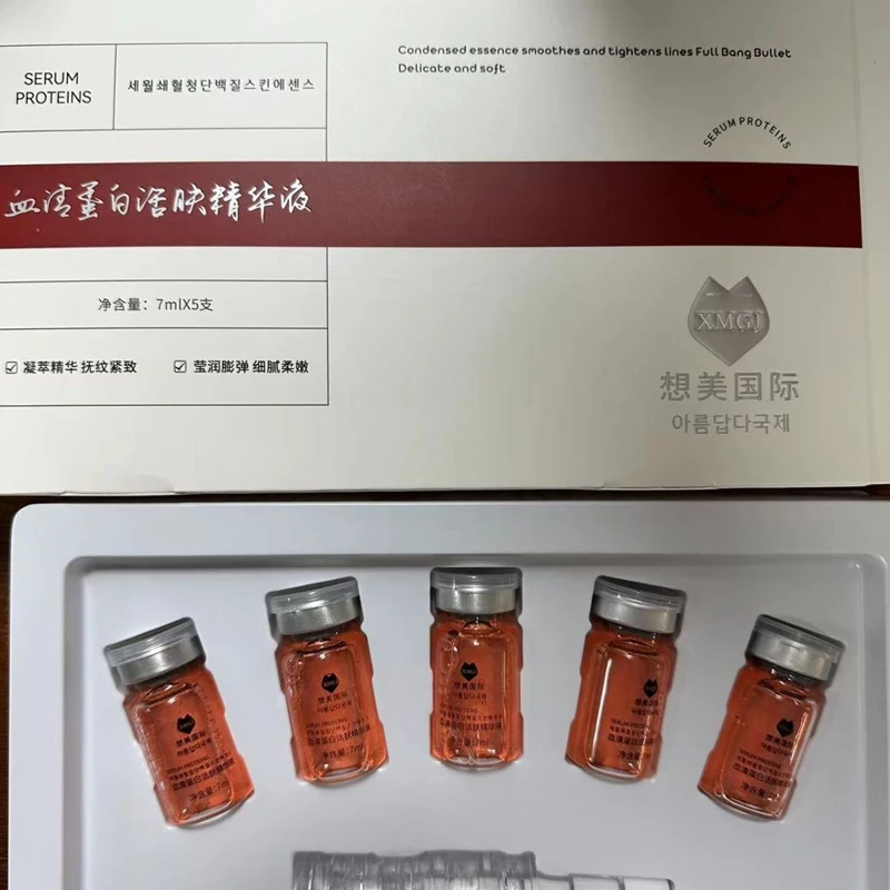 7ml*5 High Quality End Wrinkle Esence, Firming Moisturizing Fast AbsorptioAnti-Aging Collagen Boosting Repair  Korean Cosmetics