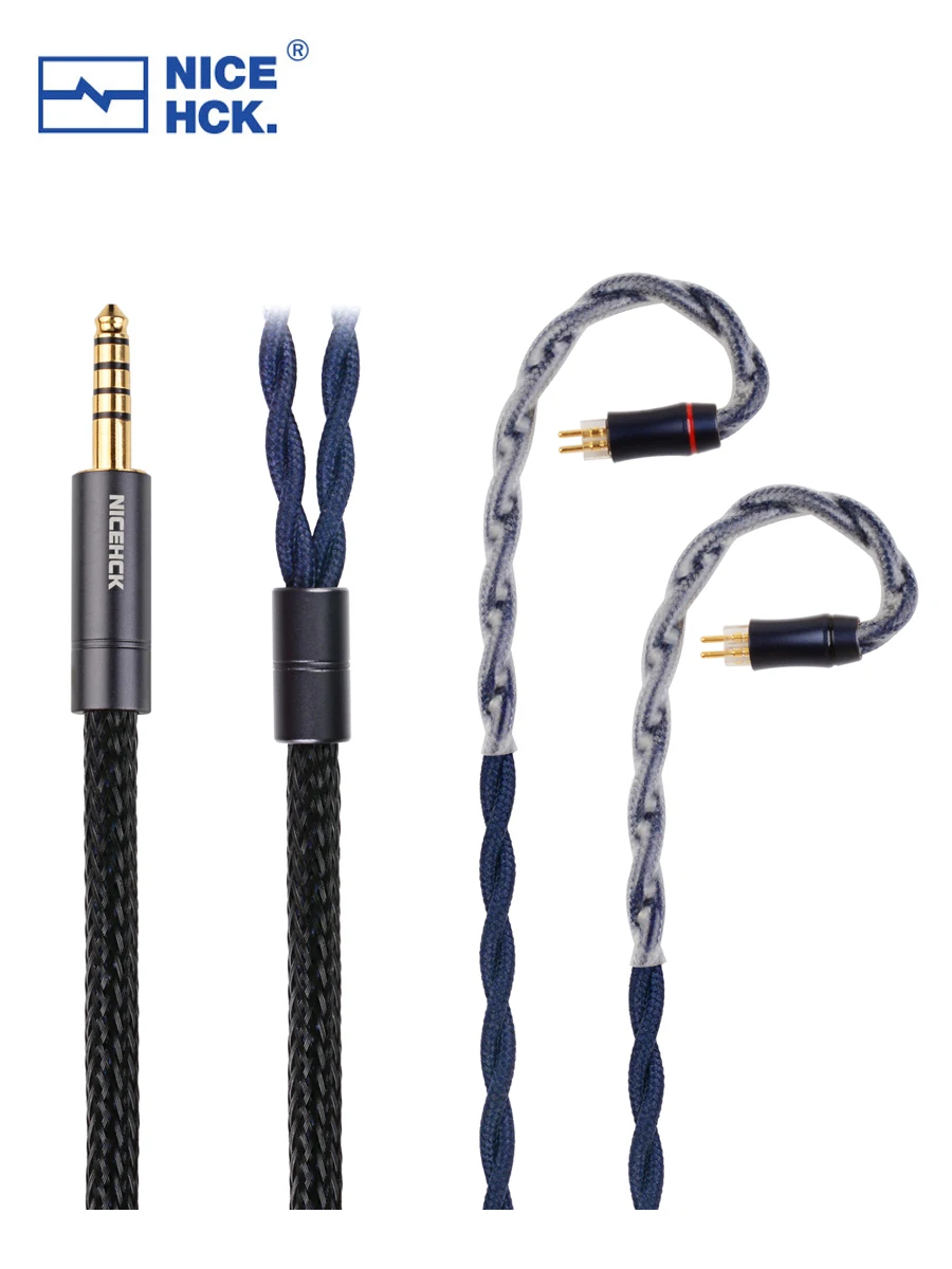 NICEHCK DragonScale 7N OCC + Palladium Silver Alloy Mixed Earphone Cable MMCX 2Pin dla N5005 MK4 Legacy2 Blessing3 Variations — zdjęcie produktu 7
