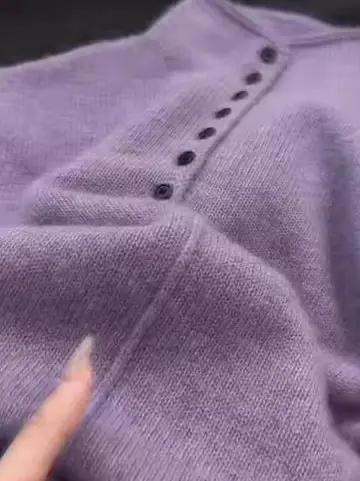 

Thiened вязаный открытый кардиган с высоким воротником, женский зимний повседневный мягкий уютный длинный свитер свеча, дизайн на пуговицах, трикотаж