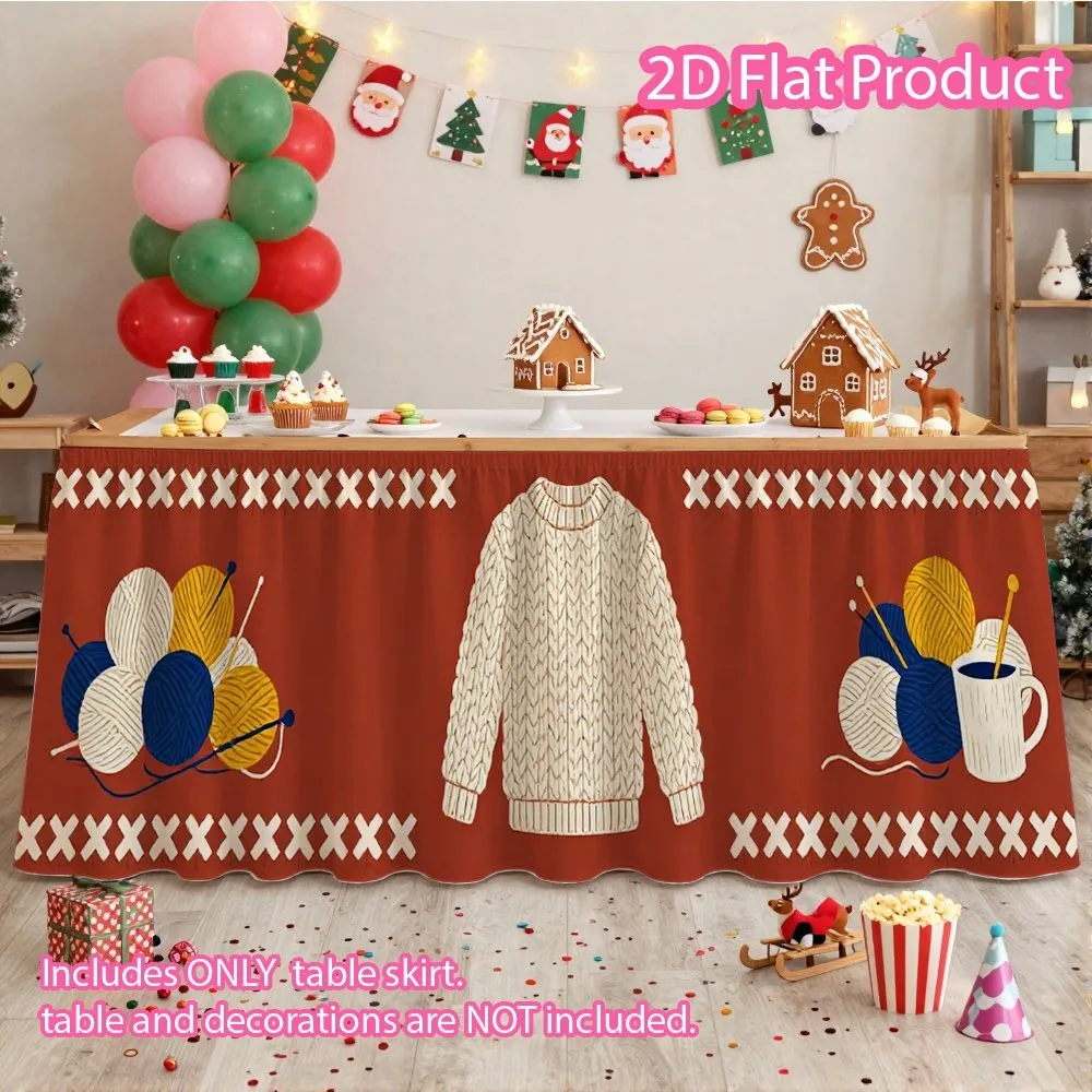 Removable party table skirts, for the school back-to-school season, Christmas parties, Halloween parties decorationxzj