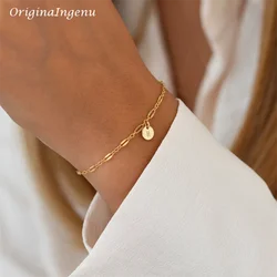14K Gold Filled Handmade Custom Lette Bracelet Personalized Bracelet Tarnish Resistant Jewelry Hypoallergenic Bracelets