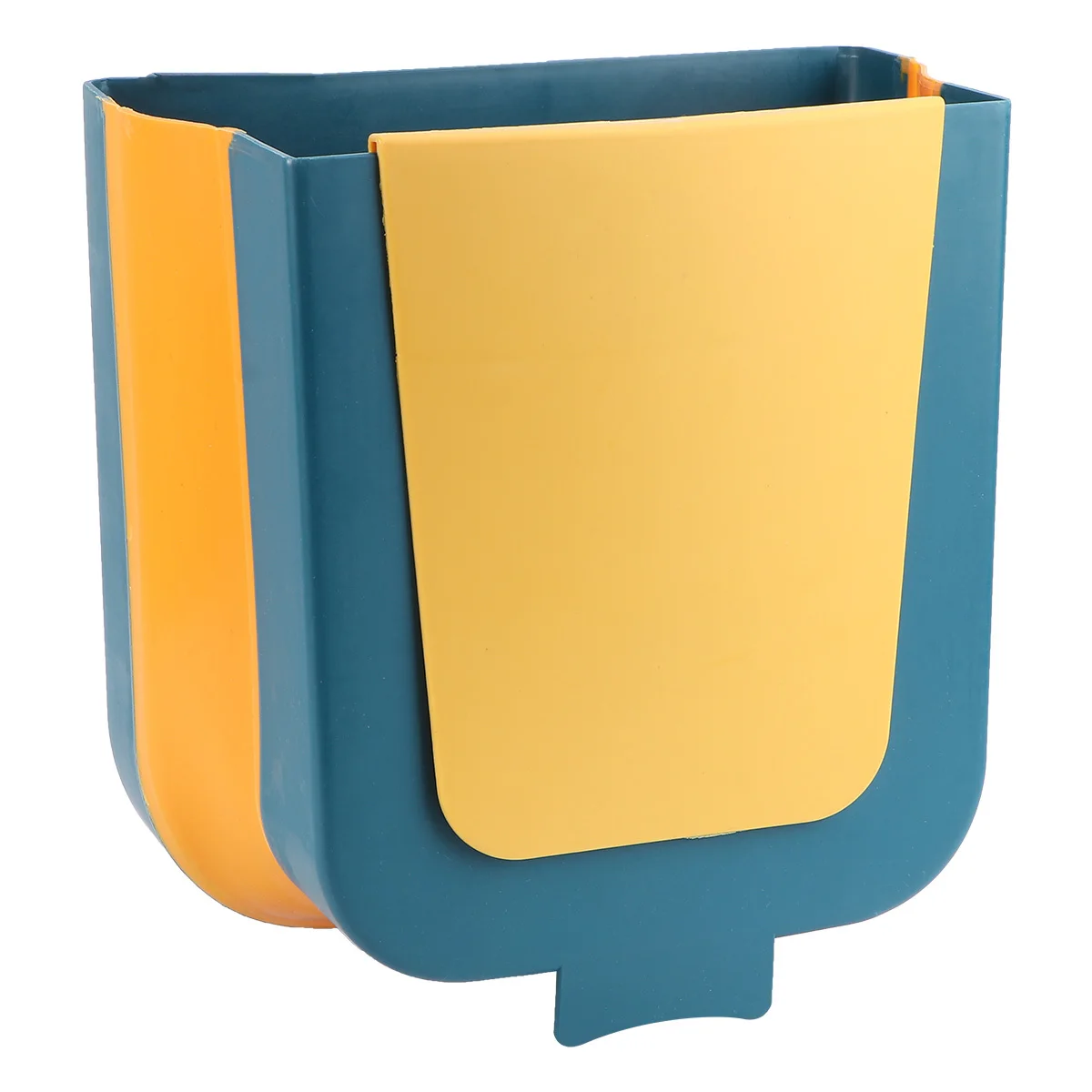 

Hanging Trash Can Living Room Container Durable Kitchen Basket Multifunction Folding Practical Waste Storage