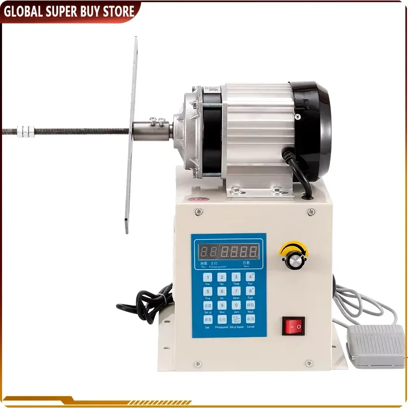 Fully Automatic CNC Programming Electric Winding Machine 650W Adjustable Speed High Torque Winding Machine Guitar Pickup Coils