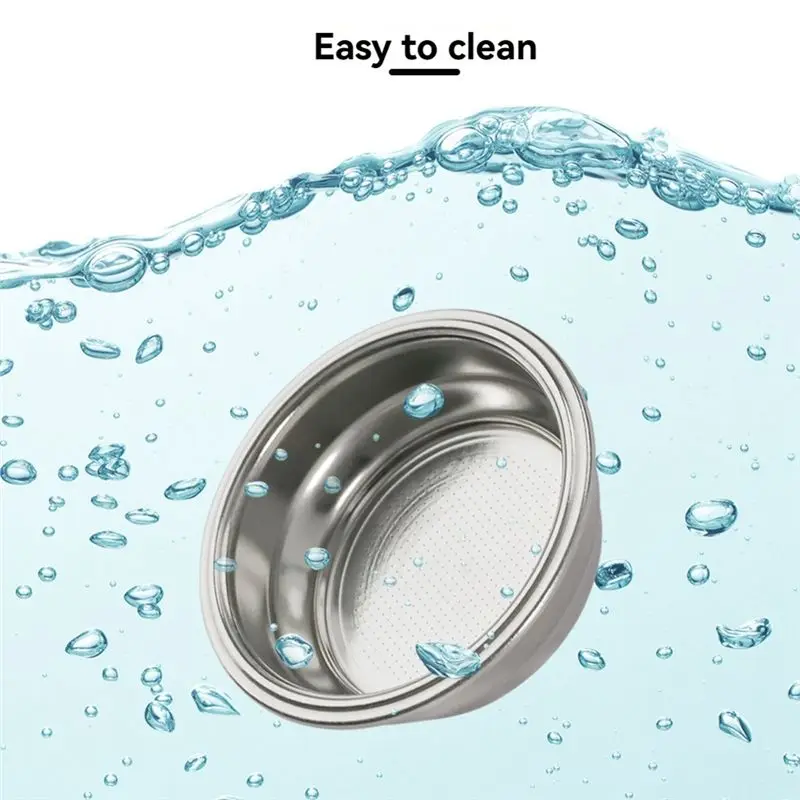 NEW HOT In Stock-58Mm Stainless Steel Dual Wall Filter Basket Coffee Machine Double Wall Portable Strainer Basket Reusable Coffe