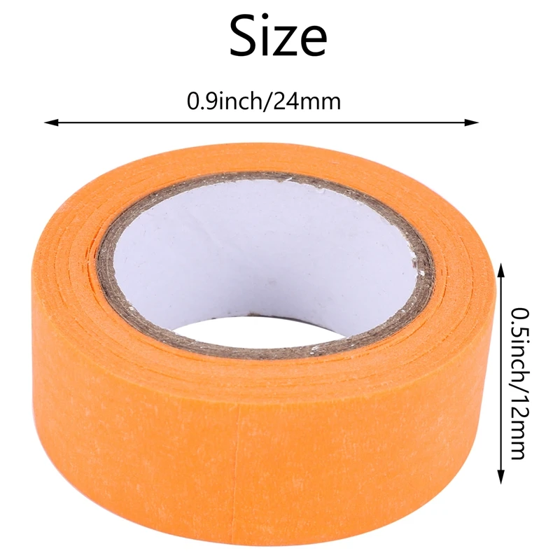 

Цветная малярная лента, цветная лента для рукоделия, маркировки или кодирования - 6 рулонов разных цветов - малярная лента 1 дюйм