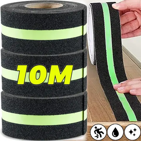 Luminous Anti Slip Grip Tape Glow in The Dark Stair Non-Slip Traction Tapes Indoor Outdoor Step Tread Safety Adhesive Stickers