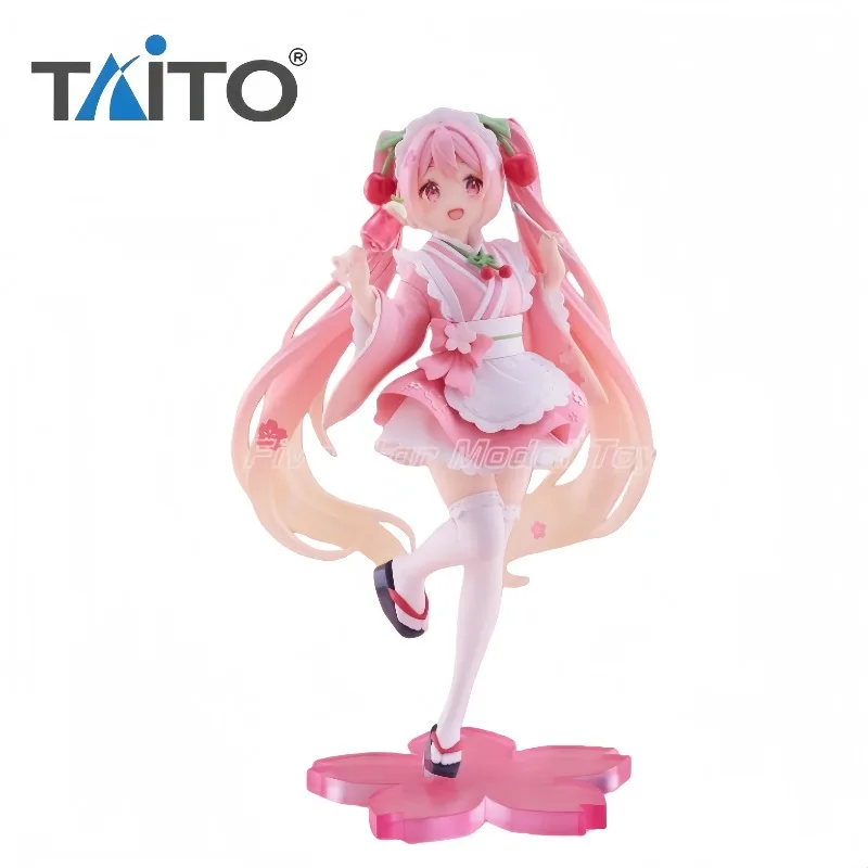 

Оригинальная фигурка TAITO 【В наличии】Coreful Sakura Future Japanese Teahouse Waiter, анимационная модель, игрушка, подарок, коллекционный предмет