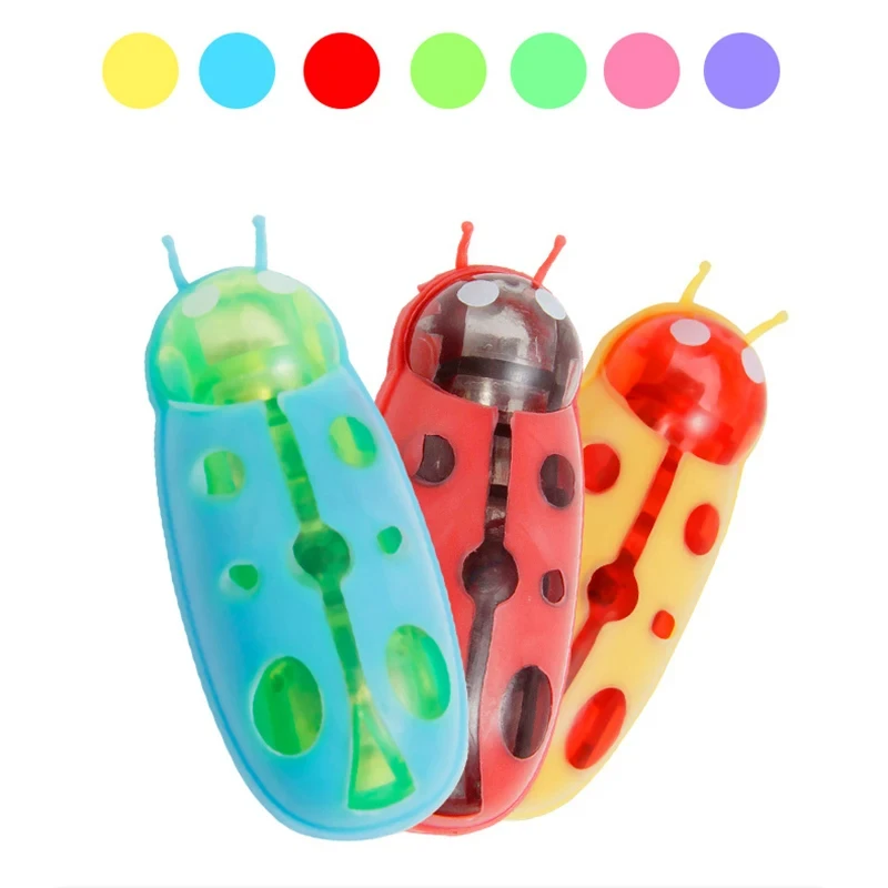 Funny Electric Bugs Cat Toy Automatic Escape Mini Robot Bug Vibration Insect Toys for Cats Battery Operated Cockroach Ladybug