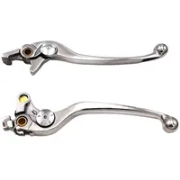 Piezas plateadas para motocicleta, palancas de mano, embrague de freno para Suzuki GSX 1300R DL1000 v-strom SV1000 TL1000R Bandit 1200 1250