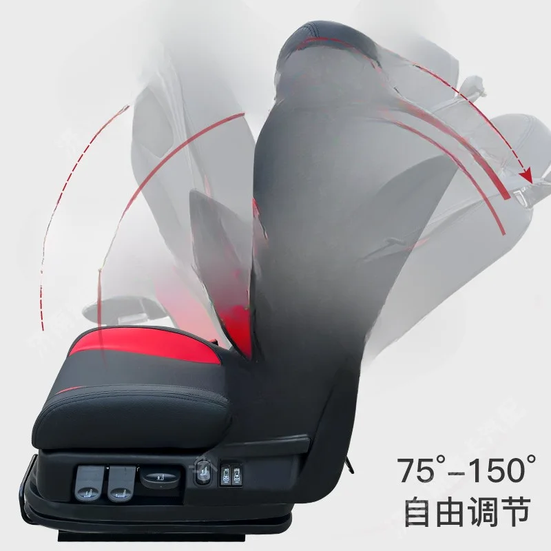 4.2 minivan seat durable leather breathable four-season universal seat cushion airbag