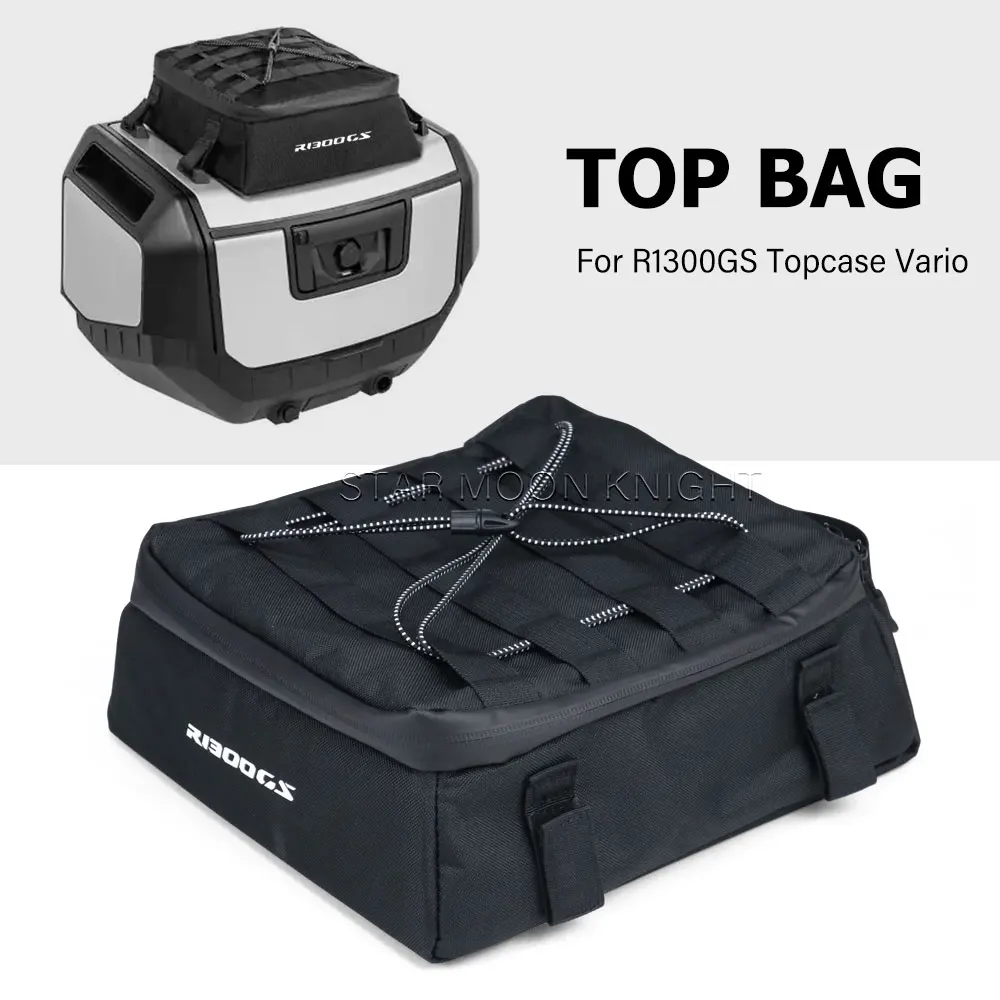 For BMW R1300GS 2023 2024 Accessories R1300 R 1300 GS Vario Top Case Bag Top Box Extensions Travel Portable Waterproof Tool Bags