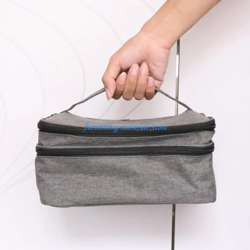 Y5GD Clinical Bag for Medicine Storage Box Waterproof 900D Fabric Elastic Mesh Pocket