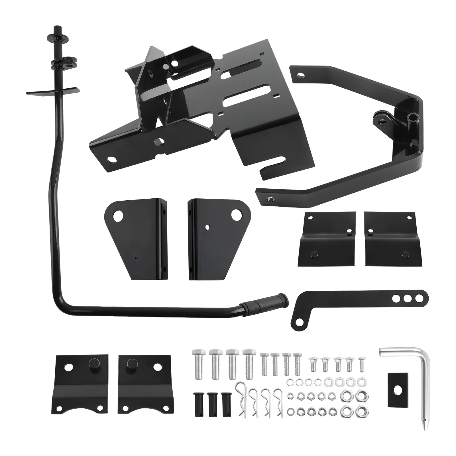 

Adjustable Distribution Hitch Heavy Duty Weight Distributing Hitch for Craftsman Tractors with 22" & 23" tires.