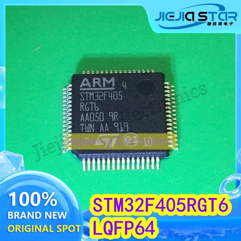 (3/10 buah) ARM LQFP-64 lengan Cortex-M4 32-bit microcontroller MCU merek asli