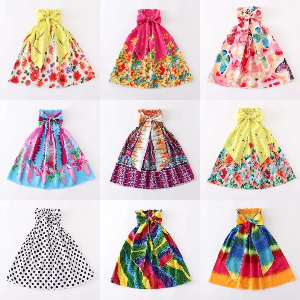 

Детская одежда, Vestidos, богемные повседневные сексуальные одинаковые комплекты для всей семьи, пляжное летнее платье для девочек, модные платья для мамы и дочки