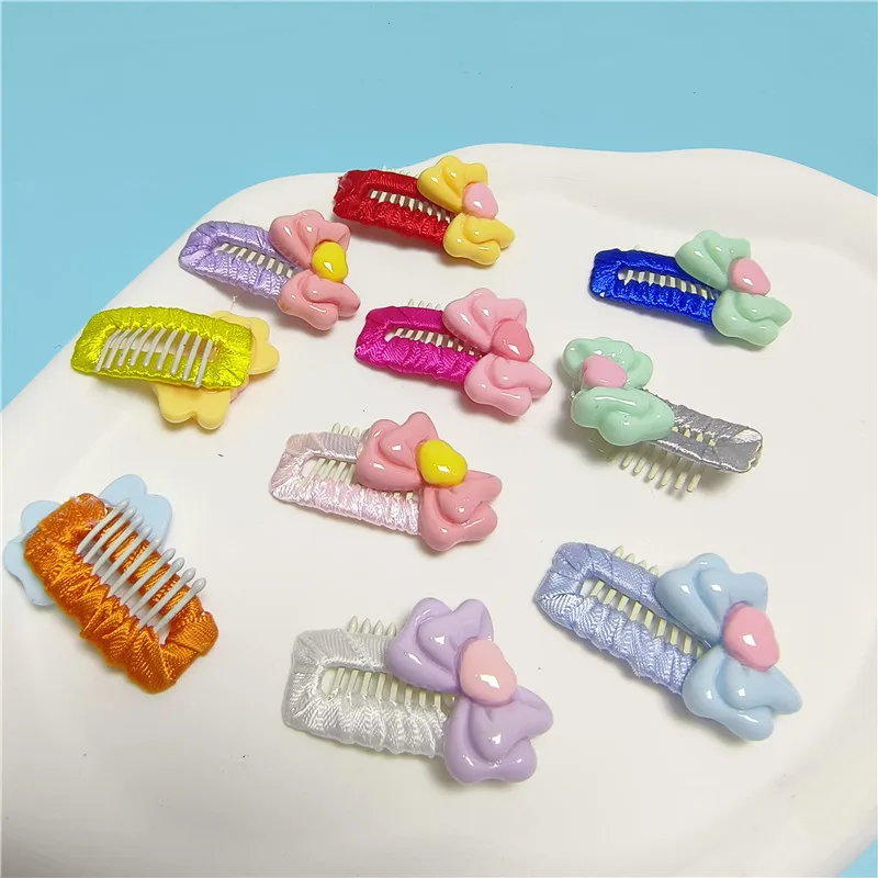 

Cute Bow Pet Dog Grooming Wedding Funny Accessories Dog Comb Hairpin BB Hair Clips Teeth Pet Supplies