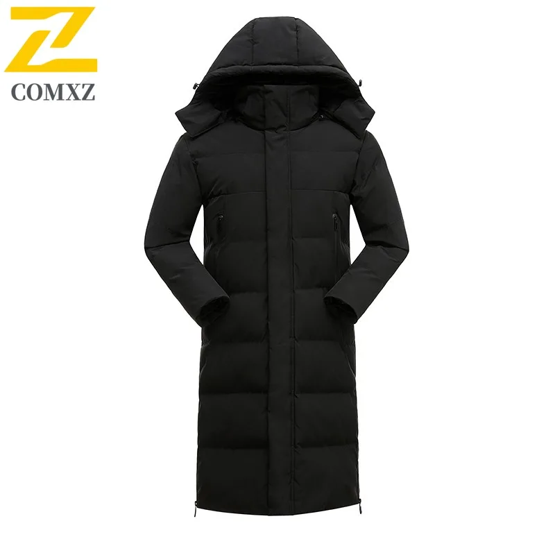 

COMXZ Mens Padded Jacket Comfortable Outdoor Work Thickened Warm Parka Casual Daily Style Lightweight Winter New Clothing