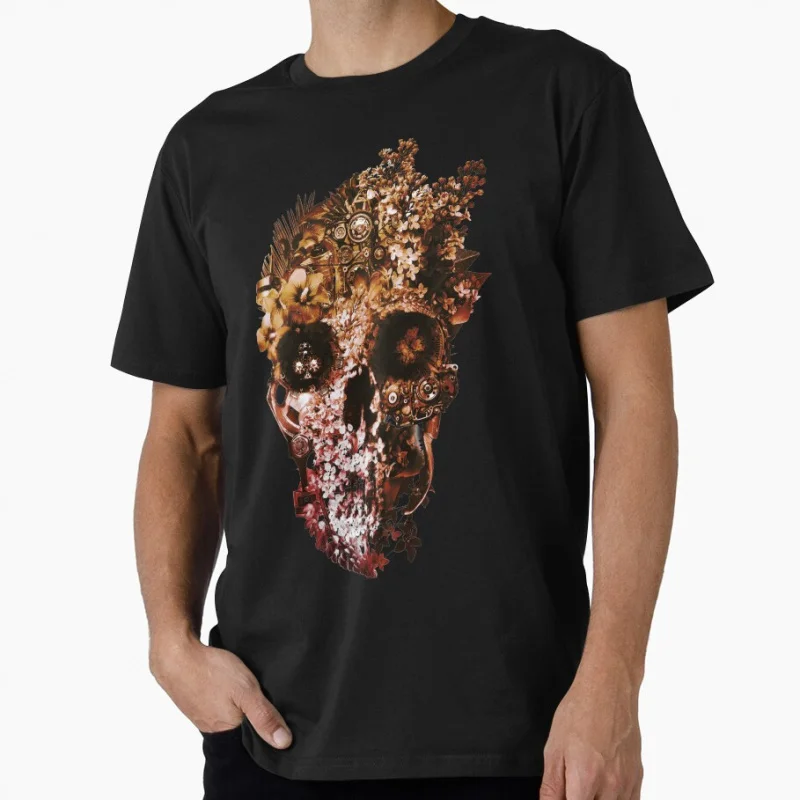 

Metamorphosis Light Skull horror pattern Sacry Halloween Gift t shirt Vintage Goth Graphic clothes men's All size S-6XL Tops