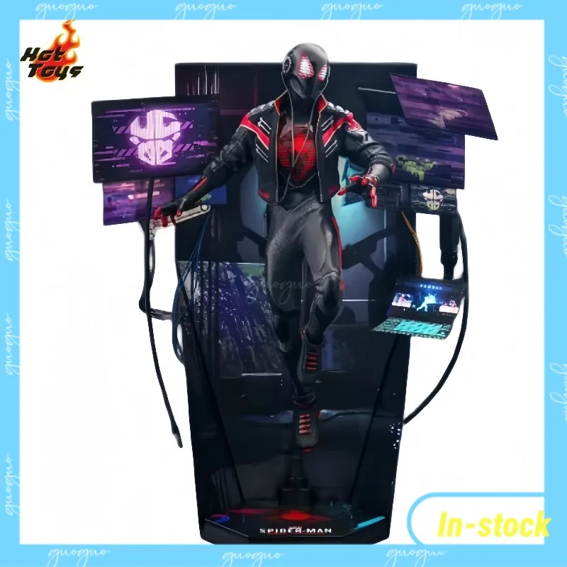 【In-stock】Genuine HotToys VGM49 1/6 Spider-Man Miles Morales Action Figure Collectible Model Toy Gift