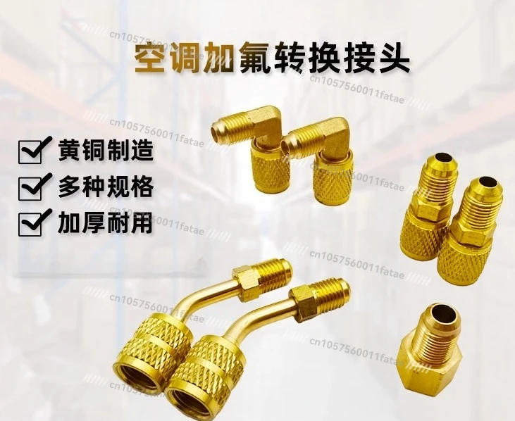 

Air Conditioner Fluoride R22 To R410 Converter Head, Metric System, R32 Snow Fluoride Safety Valve Tool Accessories