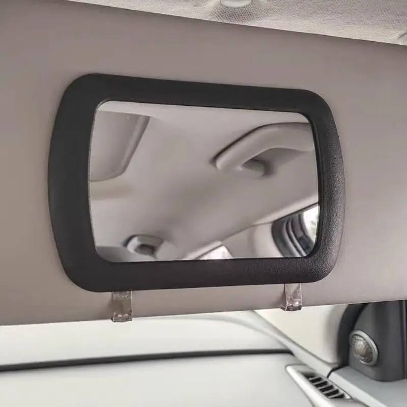 Car Sun Visor Cosmetic Mirror, Portable Auto Interior Makeup Mirror