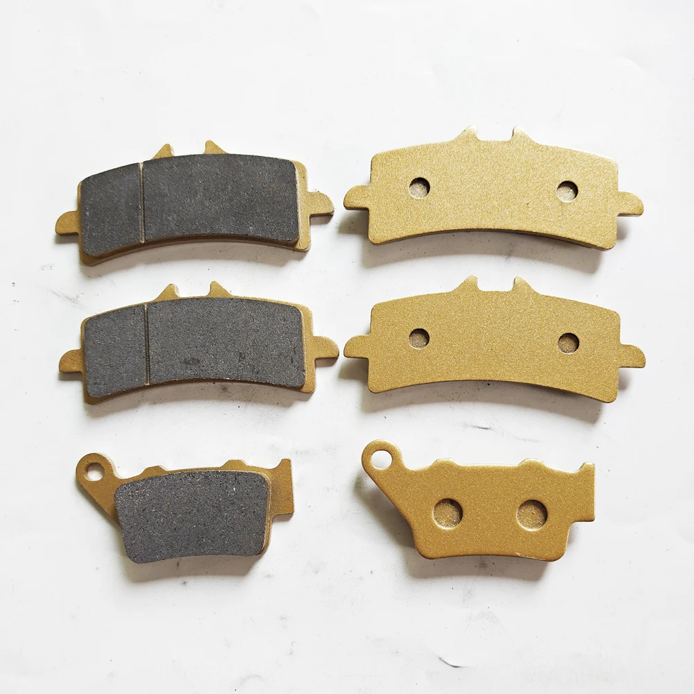Front & Rear Brake Pads For BMW S1000RR HP4 KTM Duke 690 890R TRIUMPH Daytona 675R  Street Triple RS RR Tiger 1200 GT 2022-2023