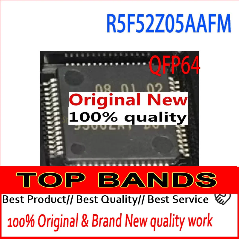 1-10PCS/Lot R5F52Z05AAFM F52Z05AAFM F52Z05 QFP64 100% New Original Spot Stock