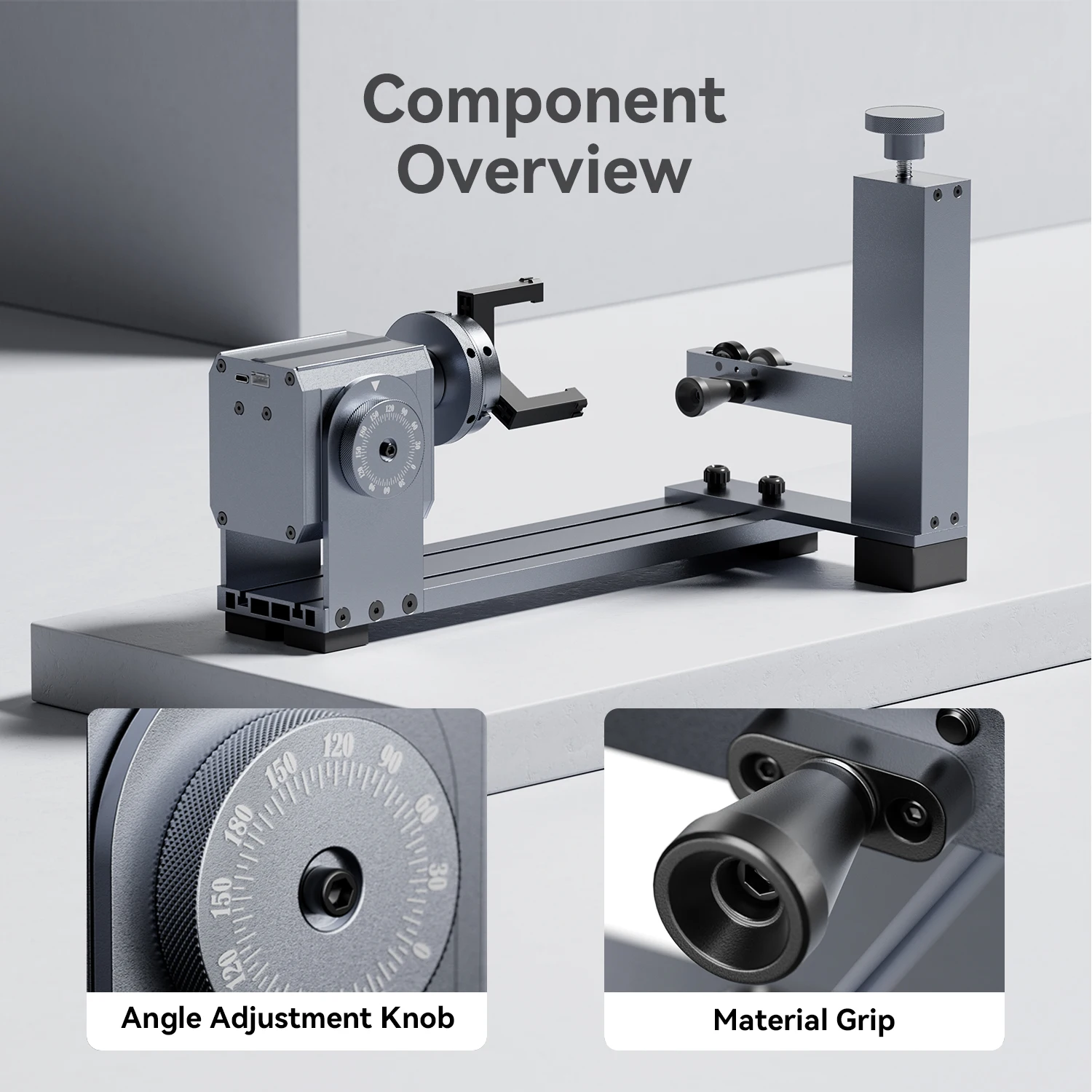 وصلة دوارة أطول لسلسلة النانو، سلسلة Ray5، سلسلة B1، آلات نقش الإطار الأخرى، الأسطوانة الدوارة ذات المحور Y