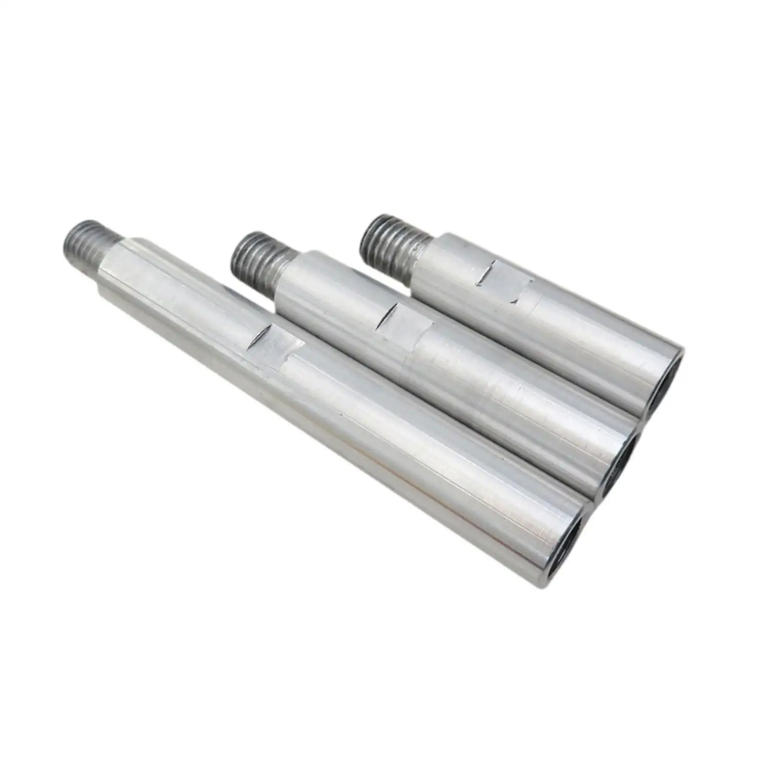 3Pcs Aluminum Alloy Rotary Extension Shaft Set Extension Rods for Electric Polisher Car Polisher Backing Plate Rotary Polisher