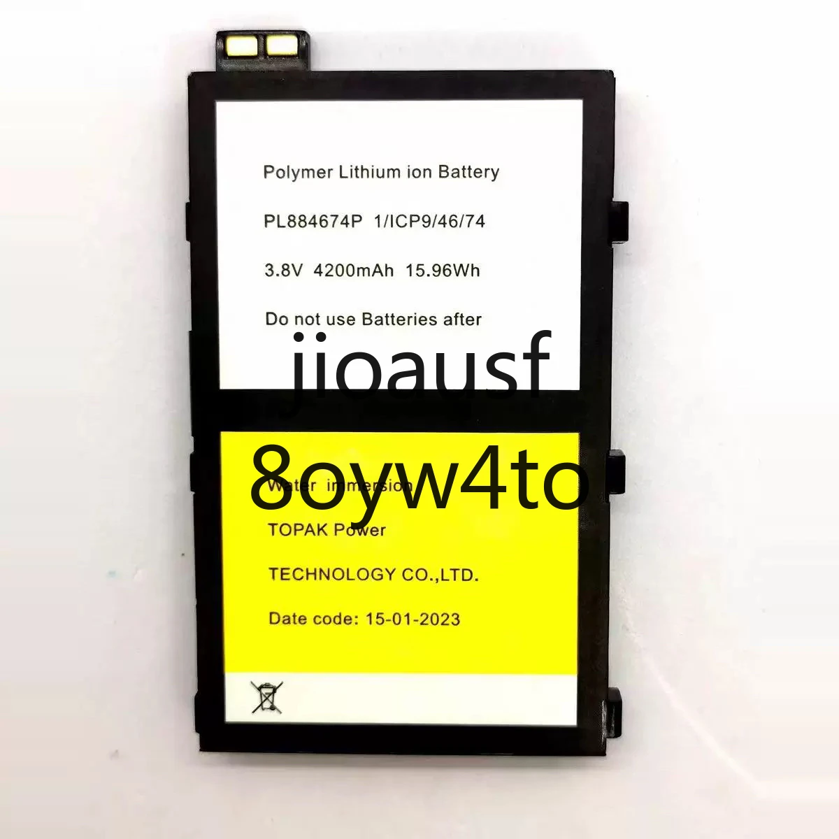Baterai PL884674P asli 3.8V 4200mAh