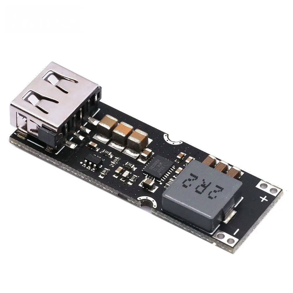 TPS61088 Single Cell Lithium Battery Boost Power Module Board 3.7V 4.2V Liter 5V 9V 12V USB Mobile Phone Fast Charge QC2.0 QC3.0