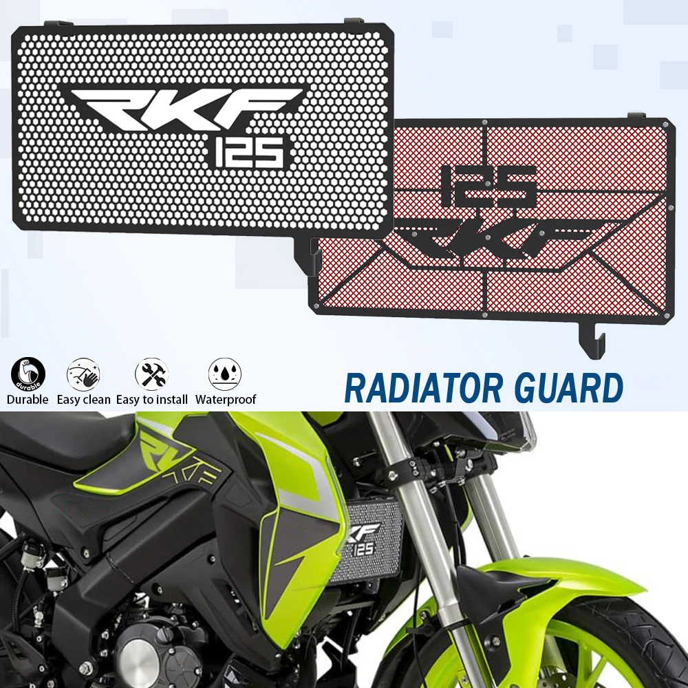 For Keeway RKF 125 RKF125 Motobike Radiator Grille Guard Cover Protector Fuel Tank Protection Net radiator guard Water Tank net