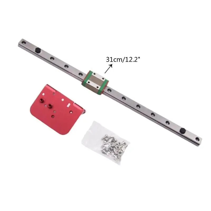 652F for Ender3 Upgrade- X-AXIS Linear 310mm/375mm Linear Guide with Backplane