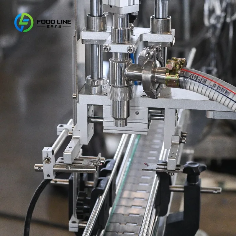 Customized Fully Automatic High-efficiency Small Olive Oil Quantitative Production Line Liquid Filling Machine