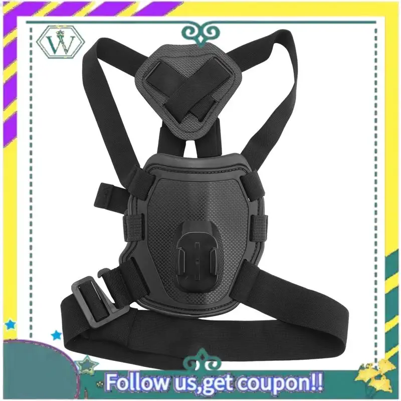 

NEW Dog Harness Chest Belt For Gopro Hero 12 11 9 8 7 Dog Harness Chest Belt Strap Sports Camera Mount Holder