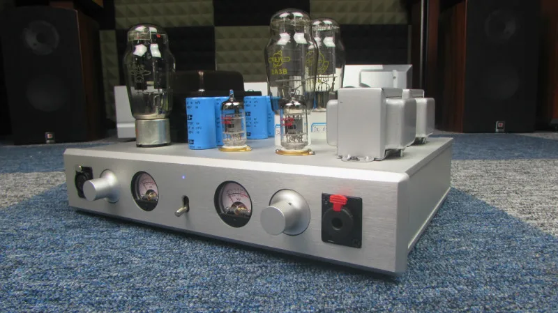 Latest 2A3 300B pure amp output cow output bile amp and front stage tube balance M7，2A3 and 300B switching