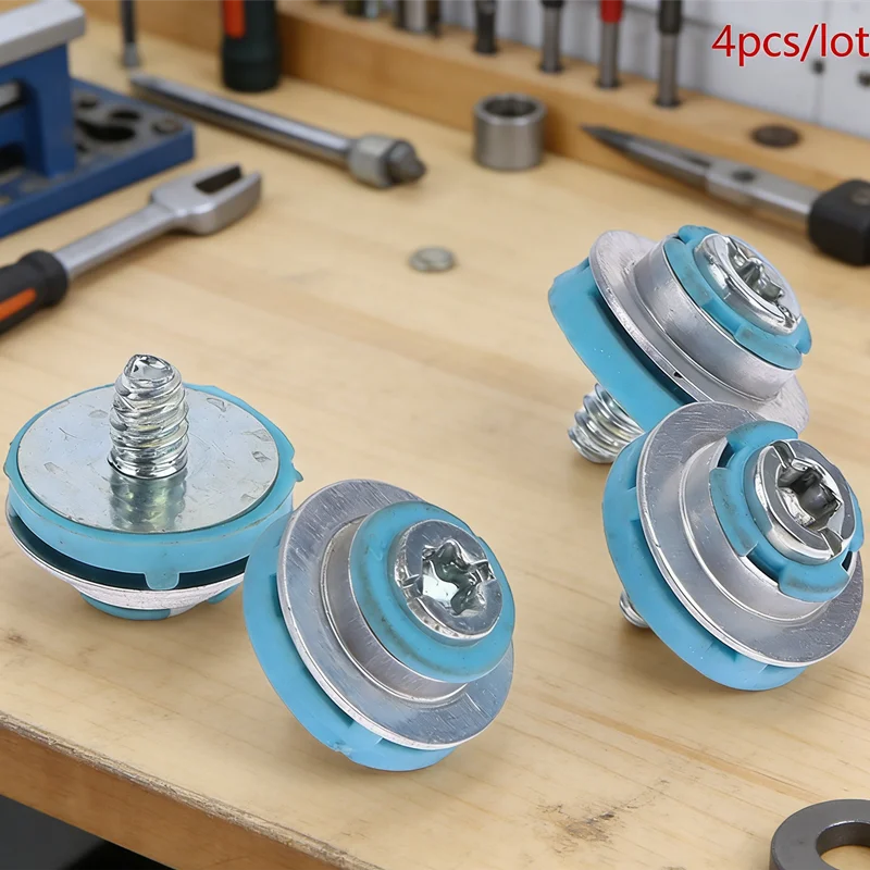 4 tornillos de aislamiento azules para disco duro, tornillos de montaje para disco duro HP 3,5 400 600 800 480 680 880 G1 G2 G3 G4