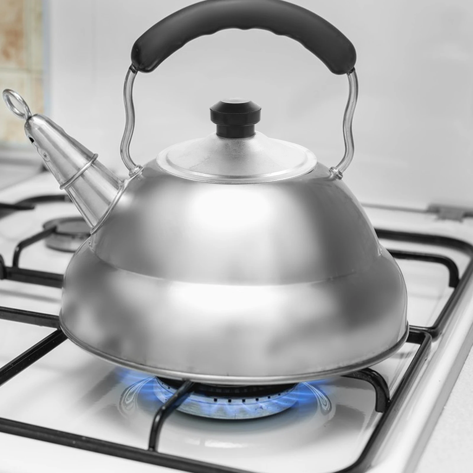 

Delicate Aluminum Tea Kettle Lid Vintage Design Sturdy Practical Kitchen Accessory Tea Pot Lid Teapot Supply Teapot Parts