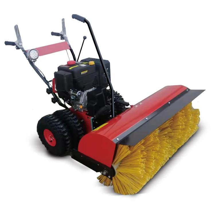 CleanHorse N800 Macchina per la rimozione della neve Mini Camminata dietro la spazzatrice stradale di neve