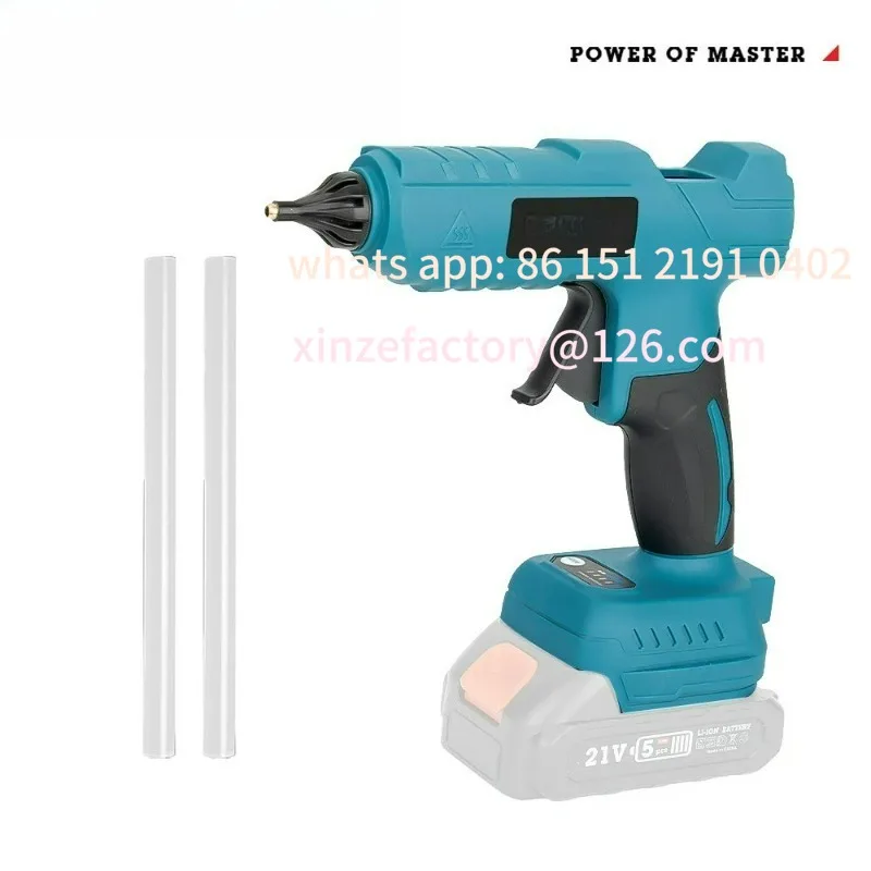 

Customizable Electric Hot Melt Glue Gun with Precision Nozzle Glue Stick and Enhanced Safety Cordless Glue Fit